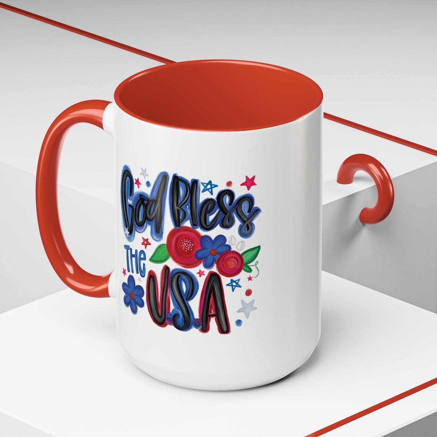 Religious Mug - God Bless Graffiti