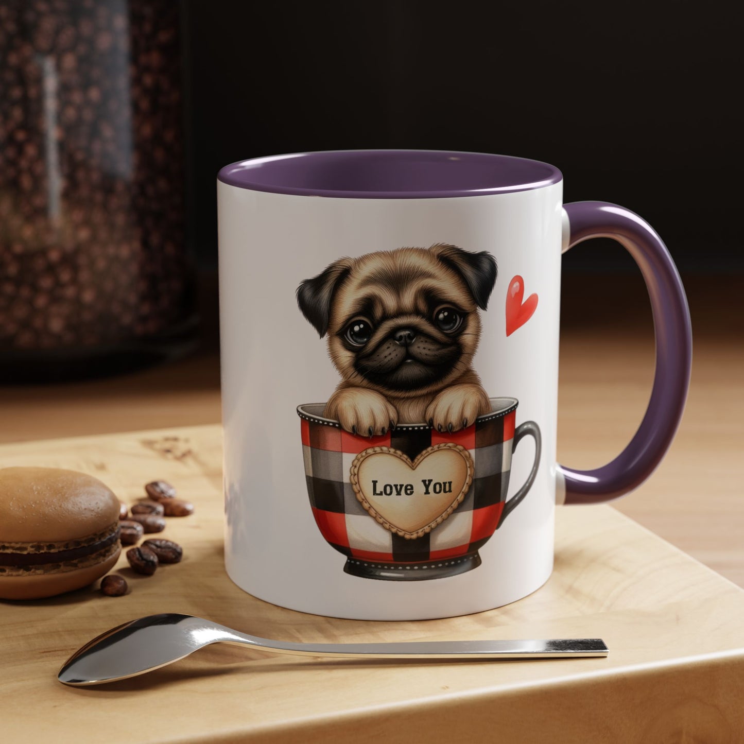 Anniversary Mug - Love You Dog Coffee Cup
