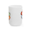 Wellness Mug - Love More Worry Less Hearts