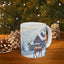 Christmas Mug - Snowy Landscape Wrap