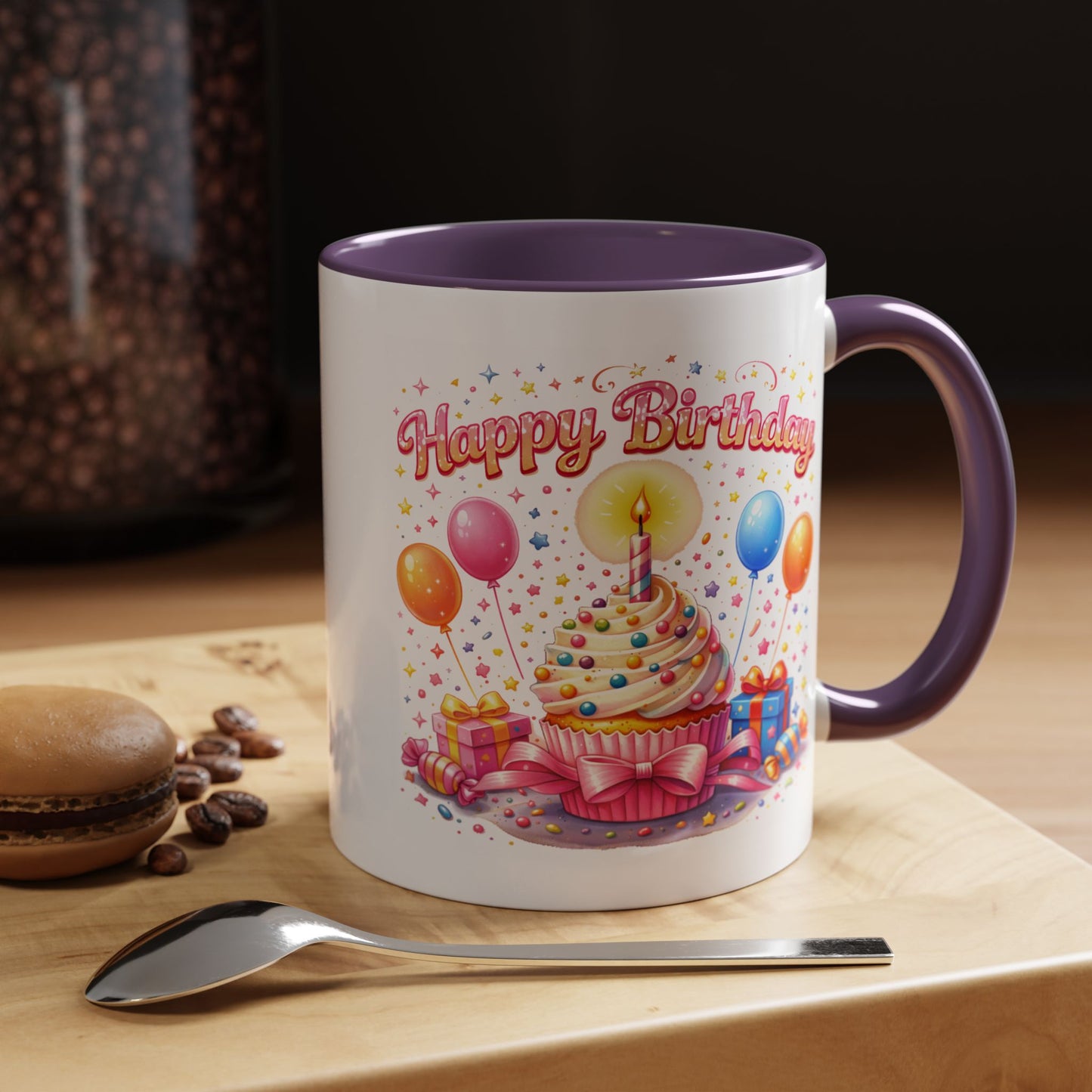 Birthday Mug - Cupcake Candle