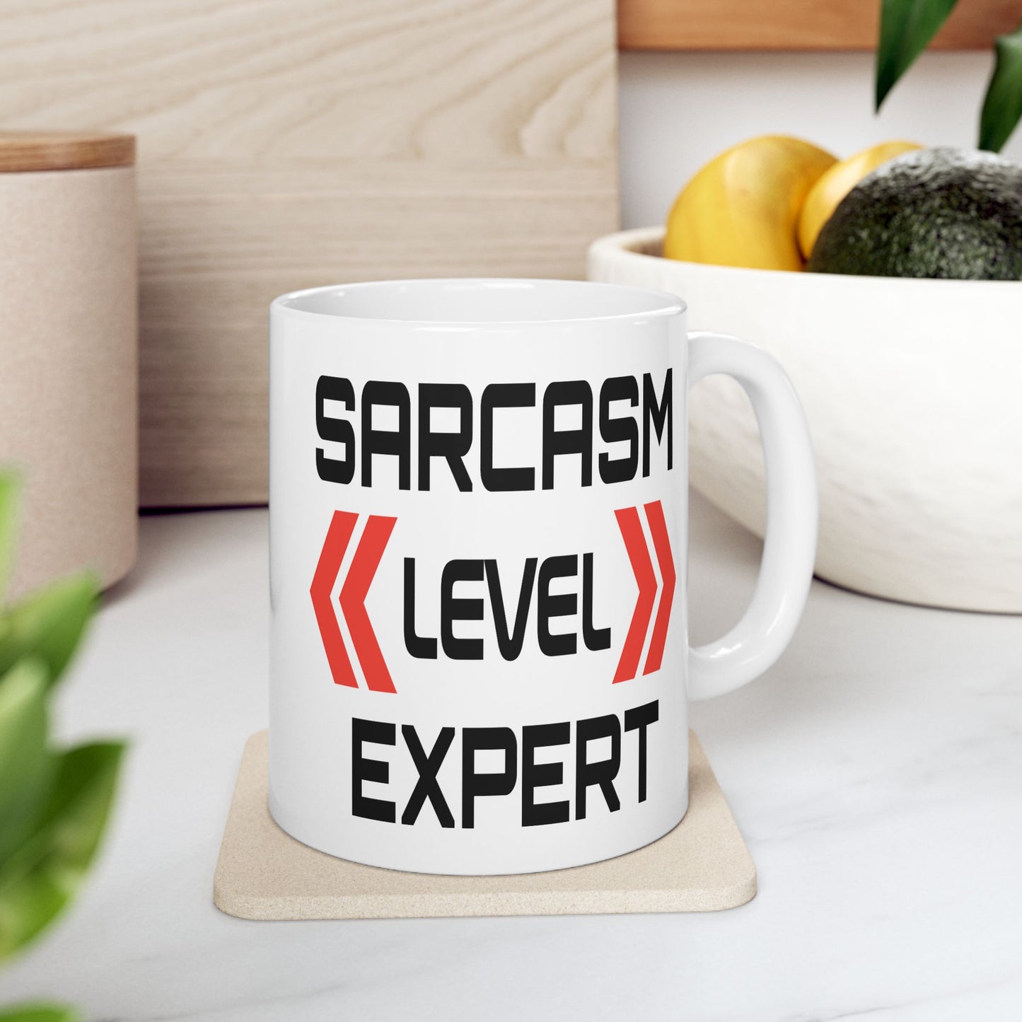 Humor Mug - Sarcasm Level Expert