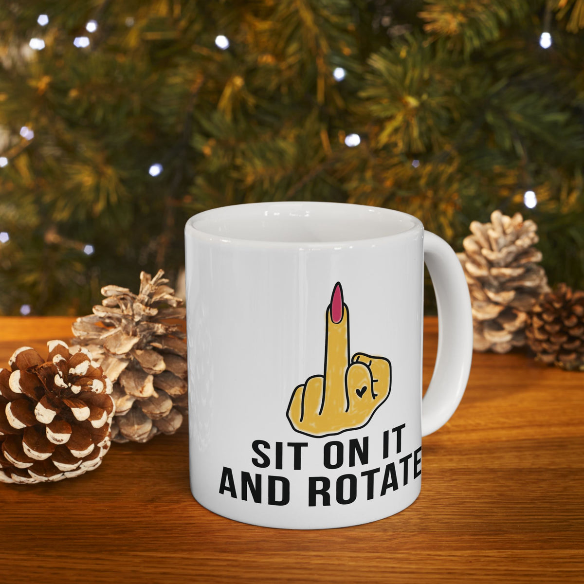 Adult Mug - Sit On It And Rotate