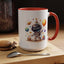 Birthday Mug - Happy Birthday Astronaut, Cake & Balloon