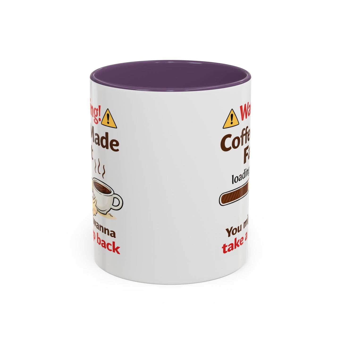 Humor Mug - Warning Coffee Made Fart