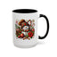 Christmas Mug - Red and Green Snowman 2
