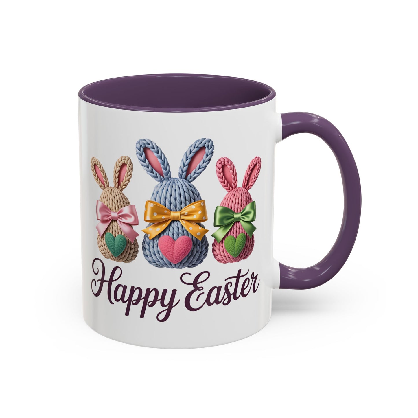 Easter Mug - Yarn Bunnies