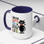 Humor Mug - I Work Hard So My Cat