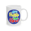 Motivation Mug - Stay Positive Work Hard Badge