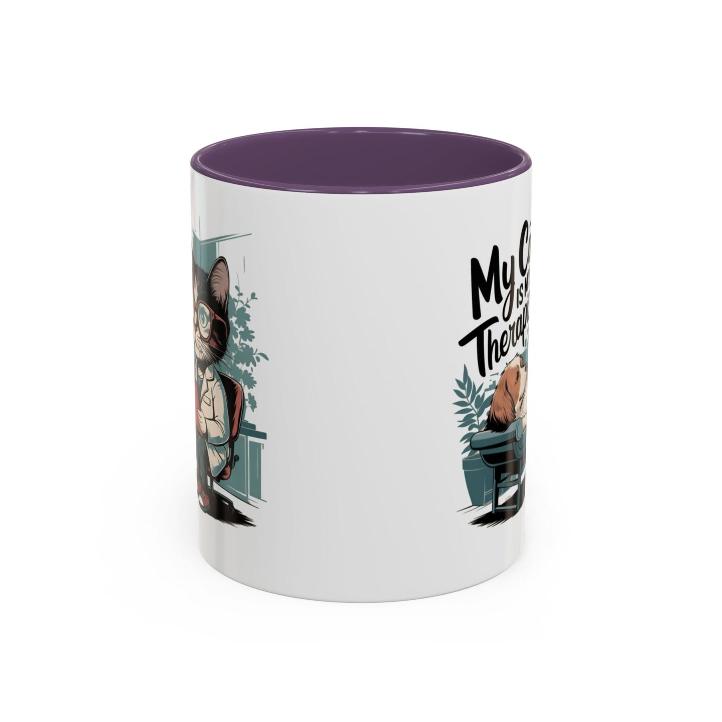 Animal Mug - My Cat Is My Therapist