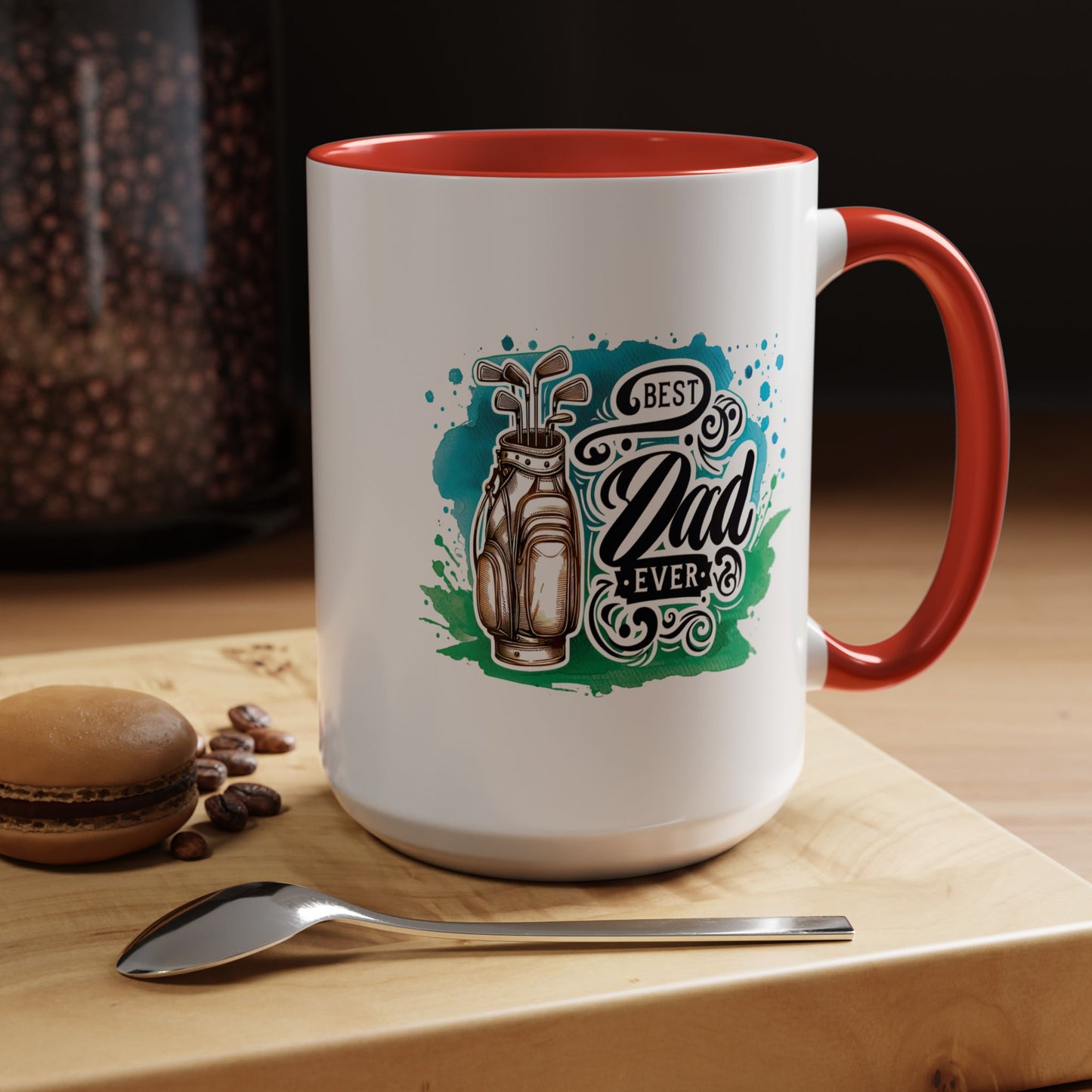 Father's Day Mug - Best Dad Ever Golf