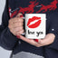 Valentine's Day Mug - I Love You Lipstick Kiss