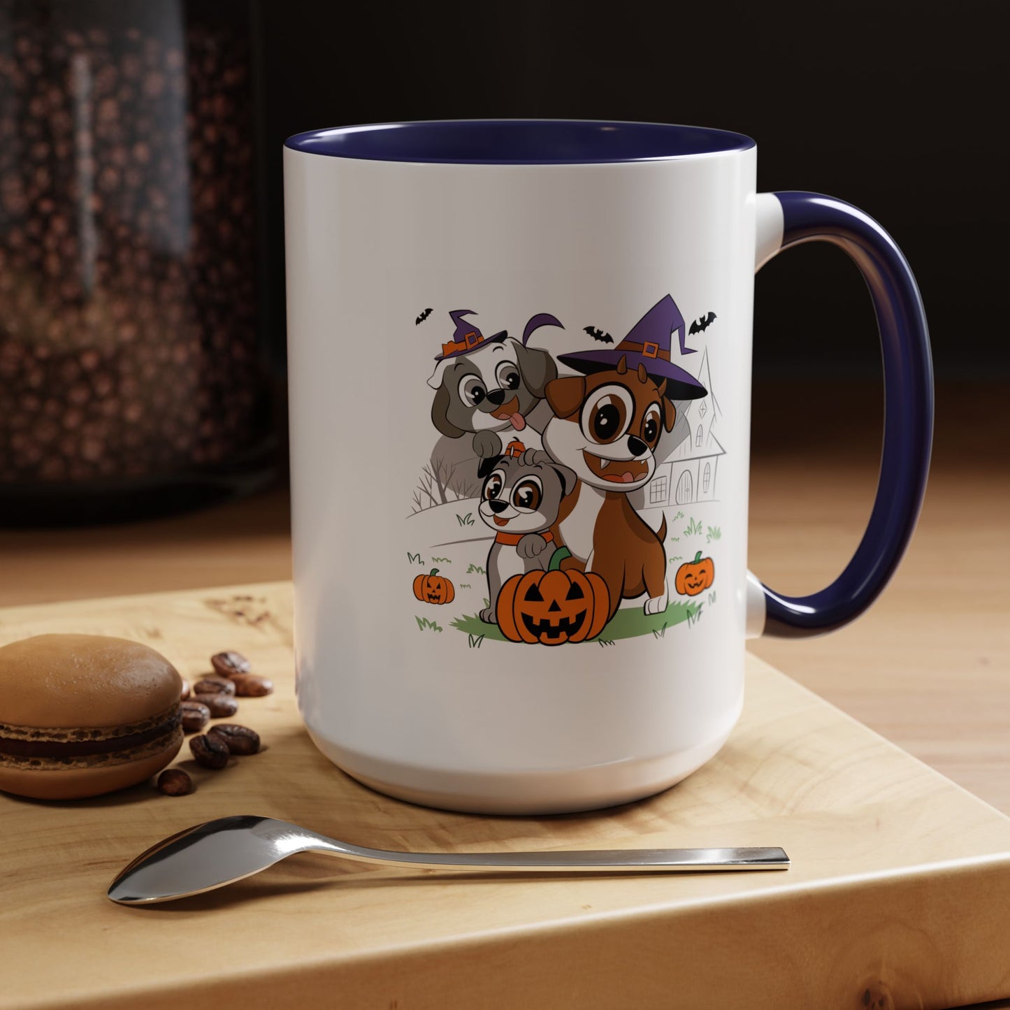 Halloween Mug - Three Puppies