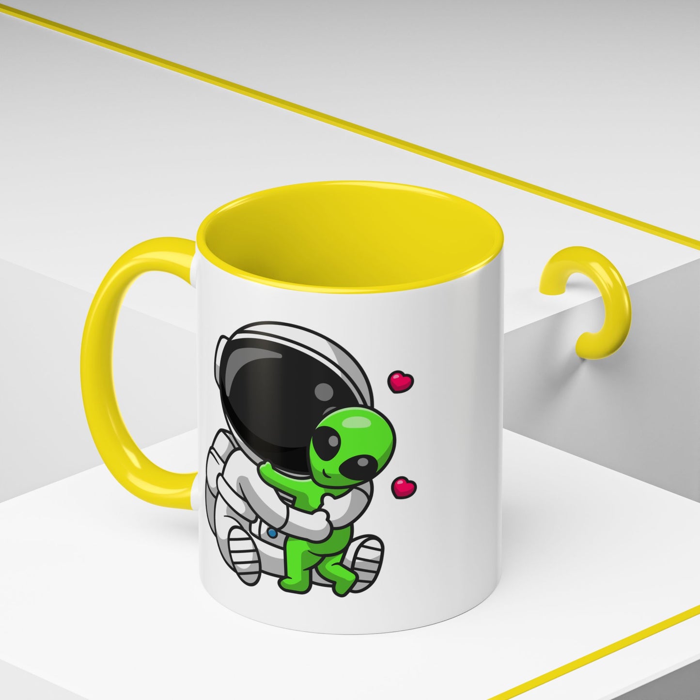 Alien Mug - Astronaut Hug Alien