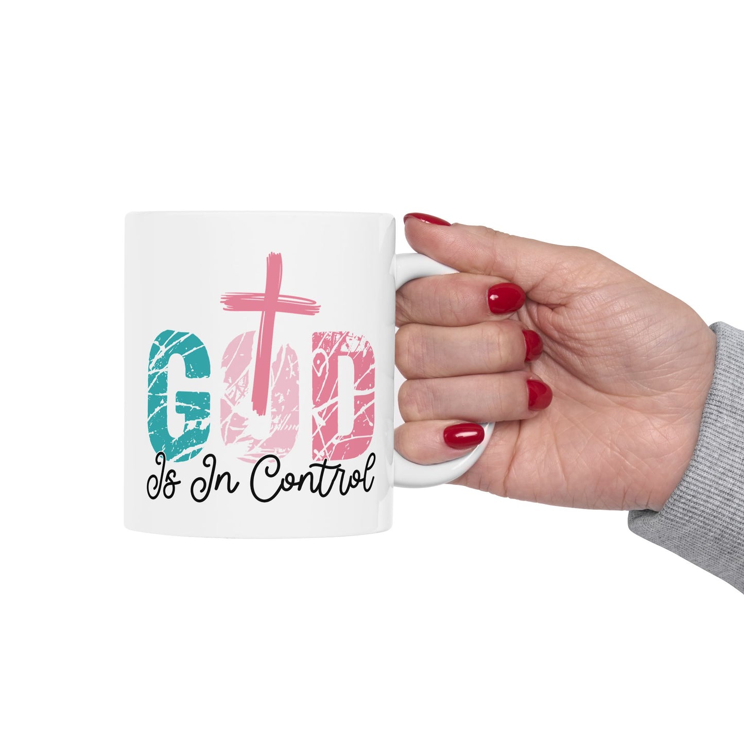Religious Mug - God Is In Control