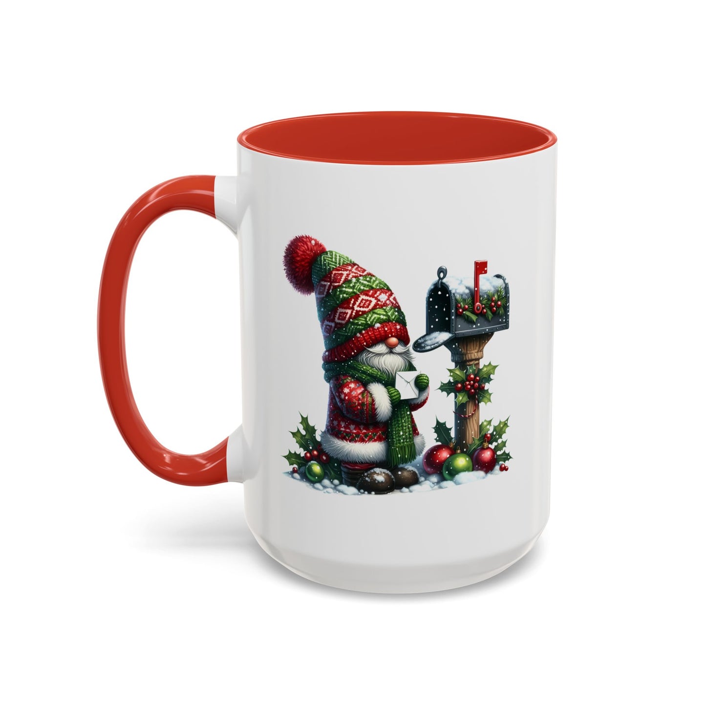 Christmas Mug - Gnome and Mail