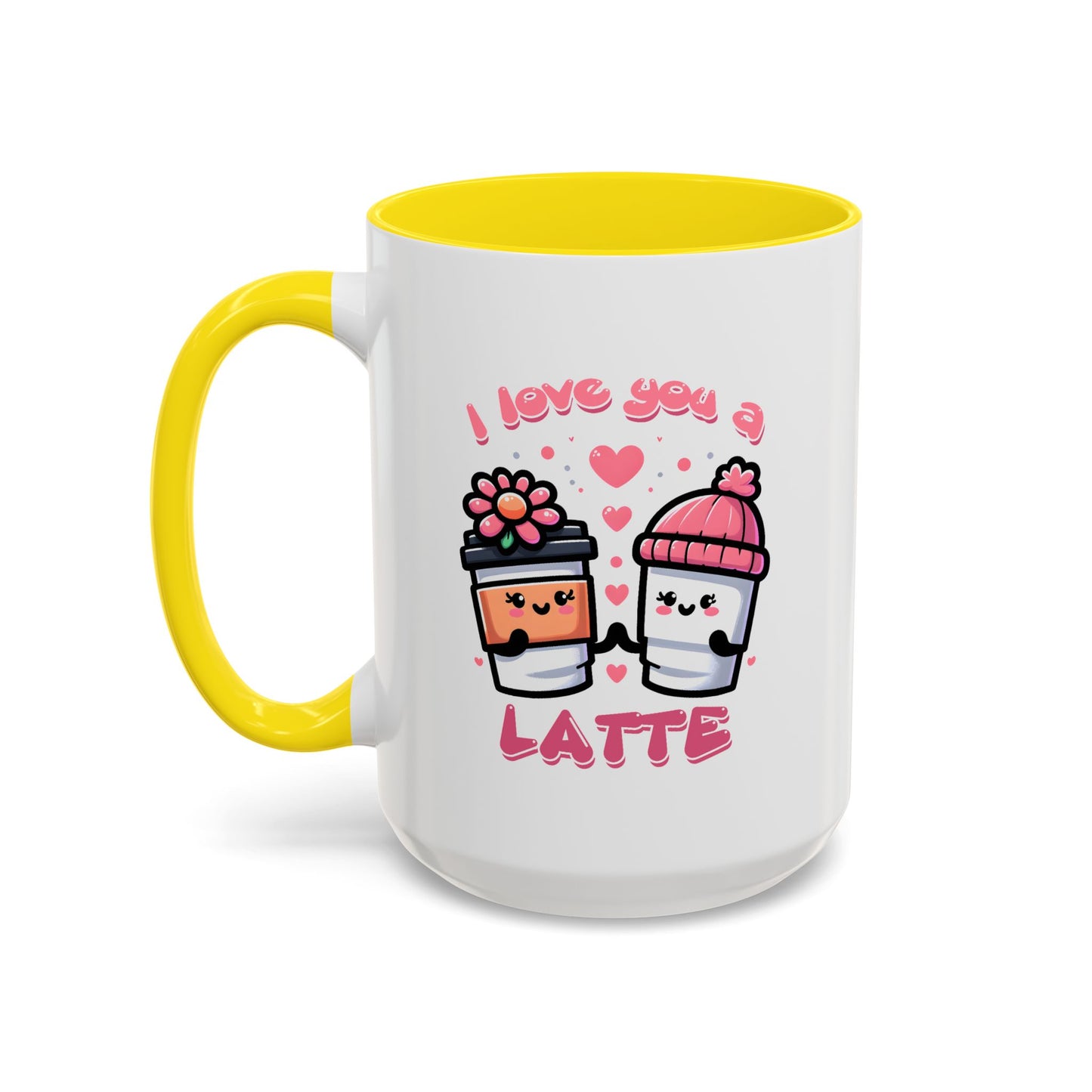 Valentine's Day Mug - I Love You A Latte Cute