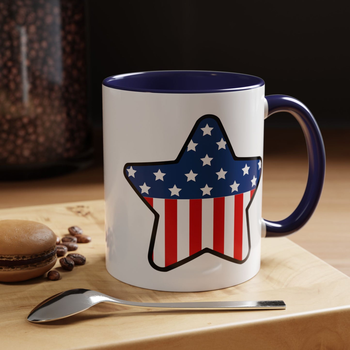 4th of July Mug - Star American Flag 2