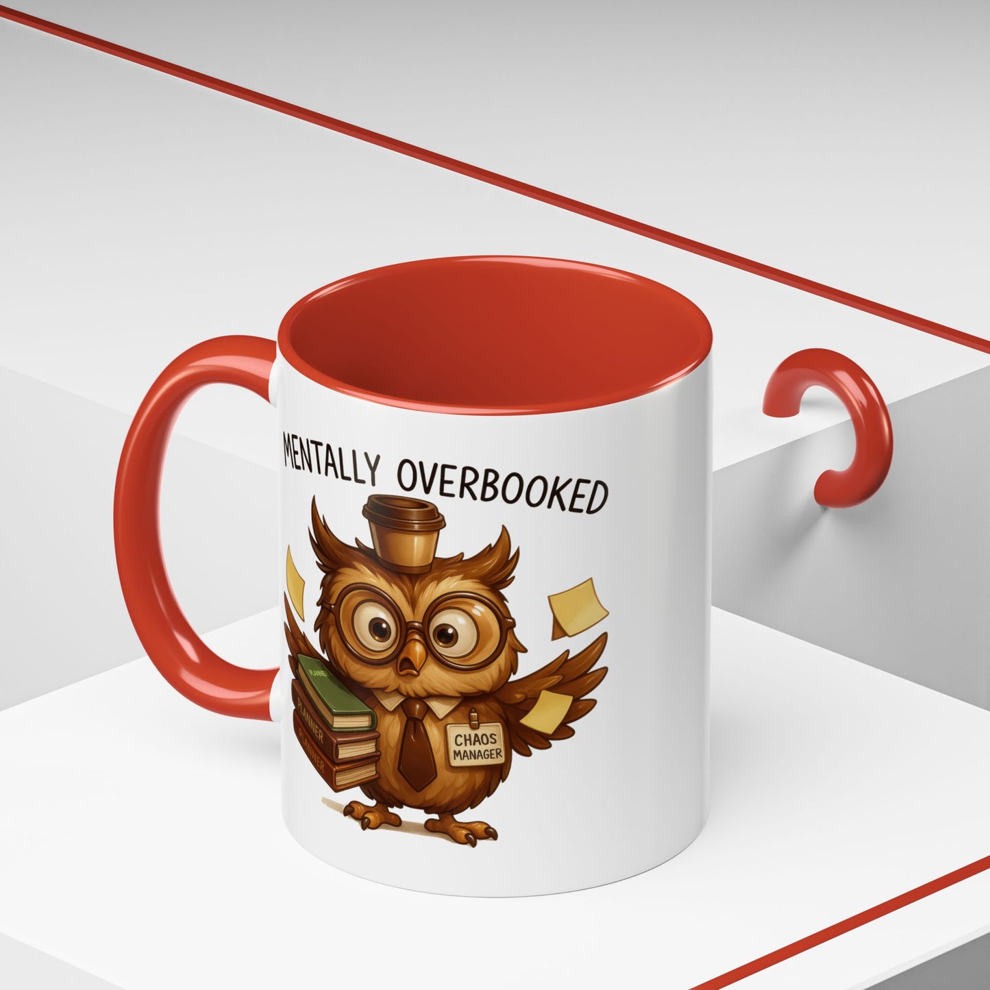 Office Mug - Mentally Overbooked
