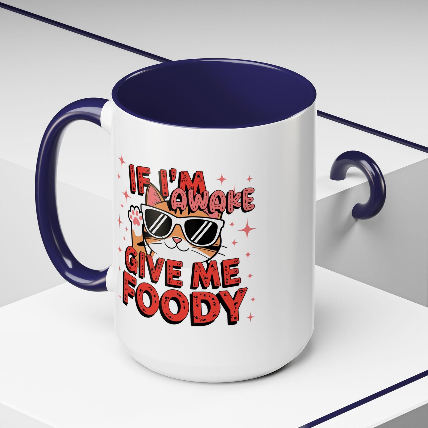 Animal Mug - If I'm Awake Give Me Foody