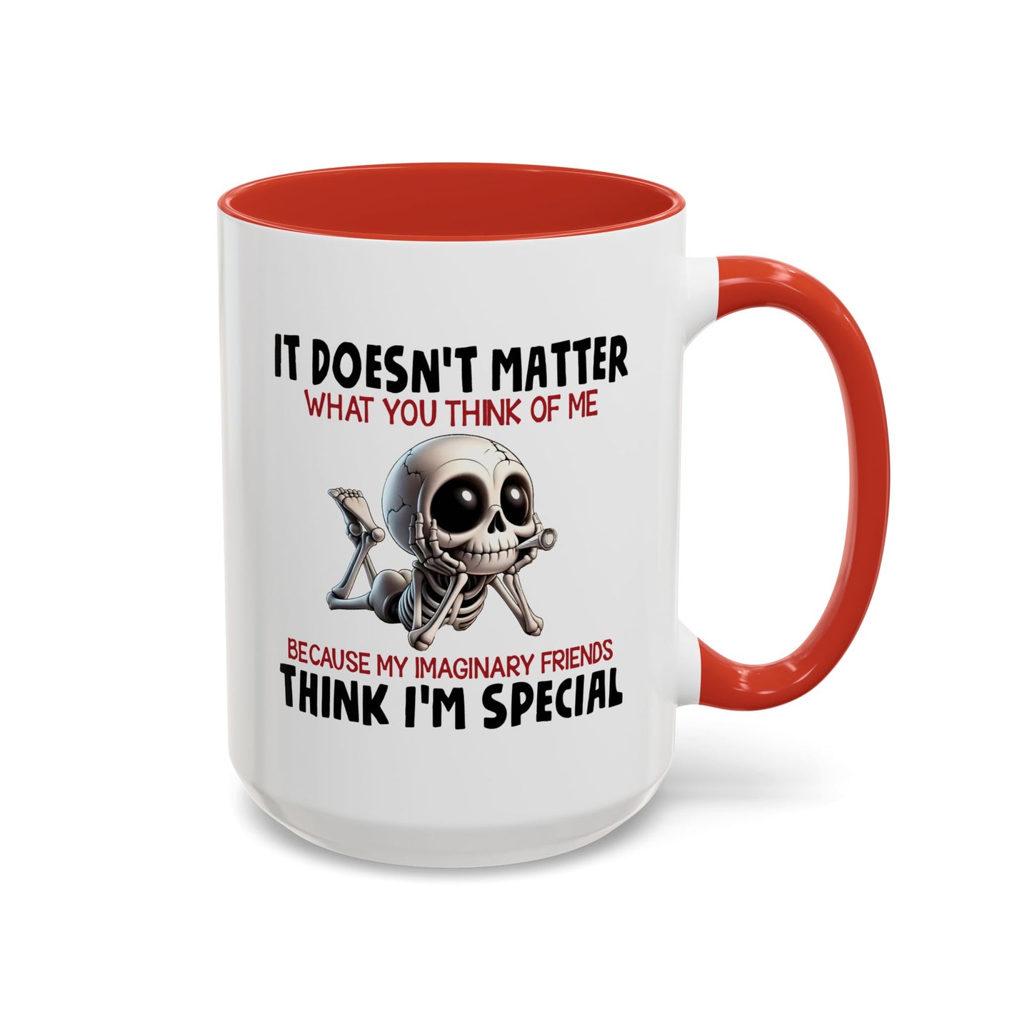 Humor Mug - It Doesn't Matter What You Think of Me