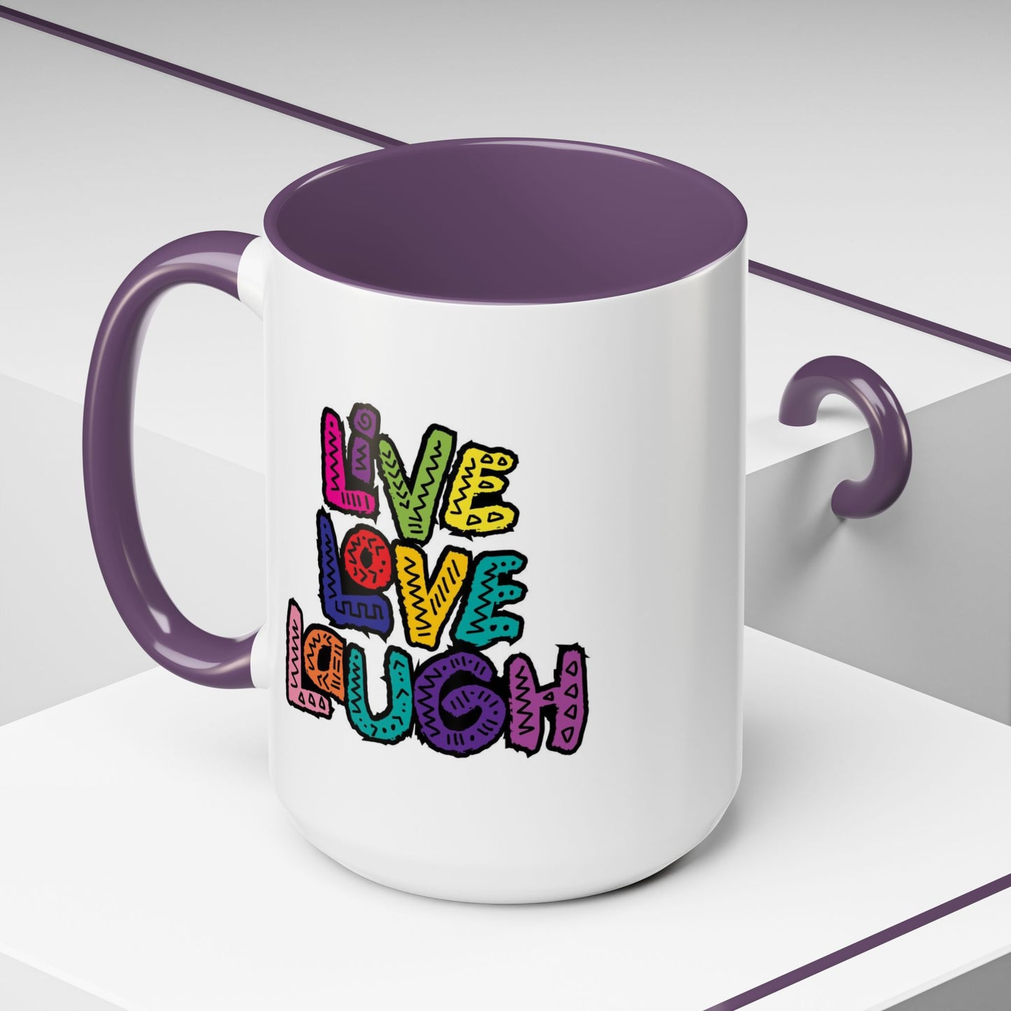 Wellness Mug - Live Love Laugh