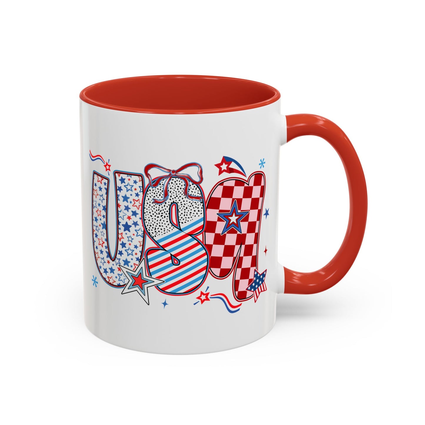 4th of July Mug - USA Coquette