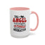 Humor Mug - The Angel on my Shoulder