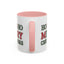 Christmas Mug - Ho Ho Ho Merry Christmas Green & Red Text 2