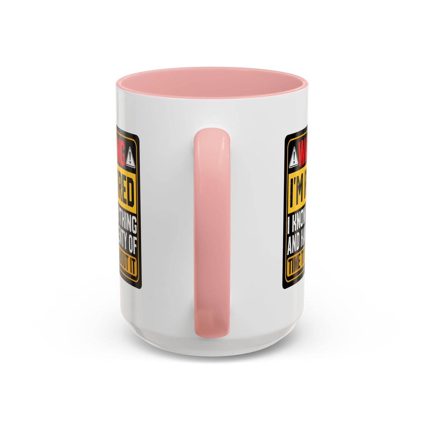 Office Mug - Warning I'm Retired