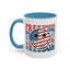 4th of July Mug - Freedom Smiley Face