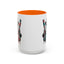 4th of July Mug - Skeleton with American Flag