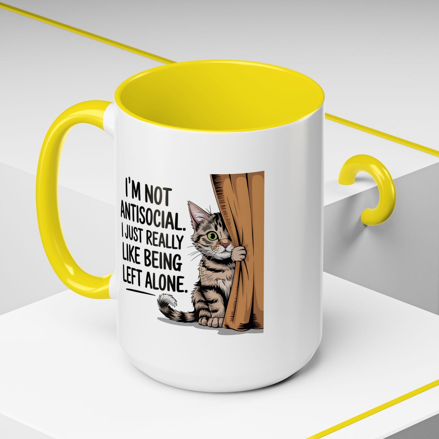 Animal Mug - I'm Not Antisocial