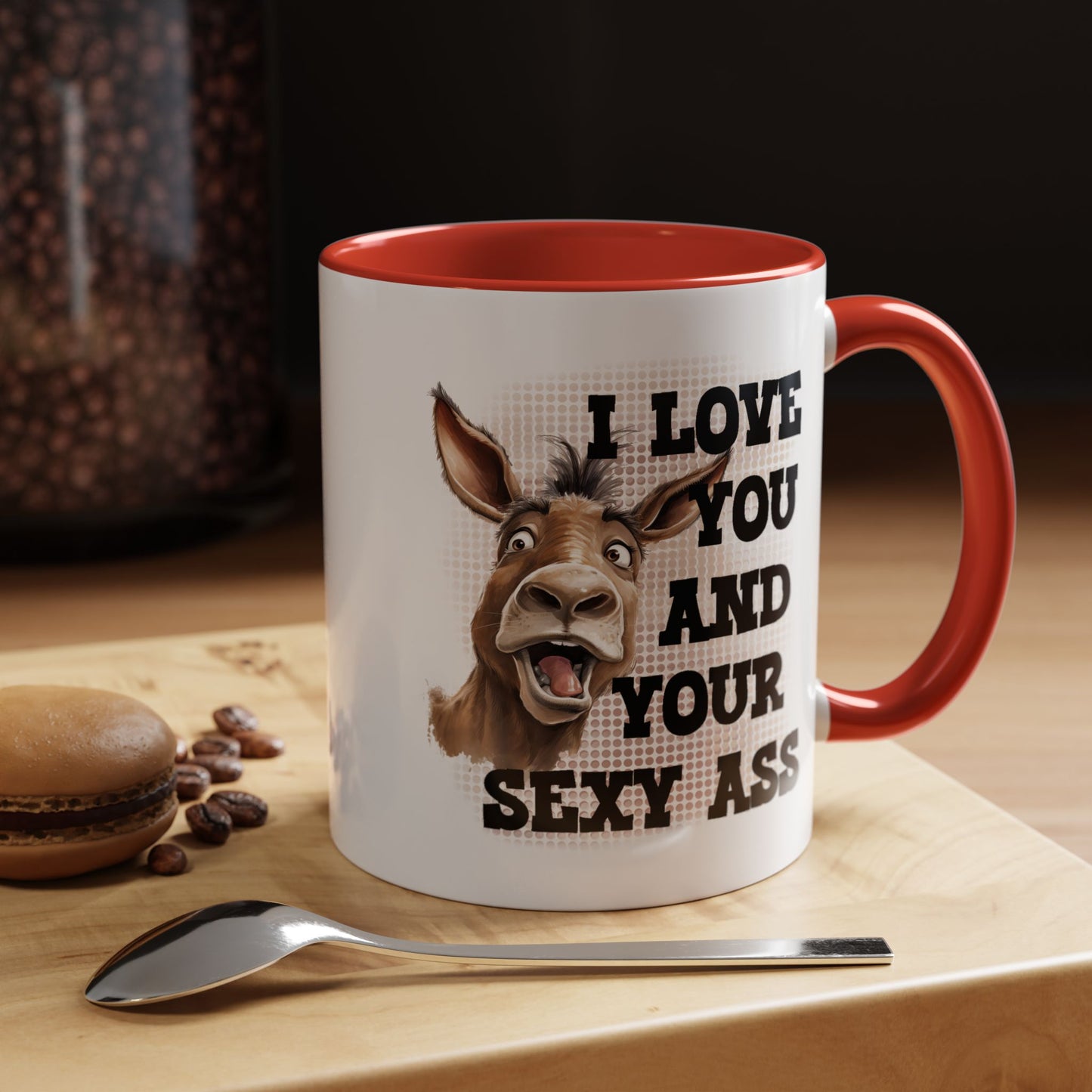 Valentine's Day Mug - I Love You Ass