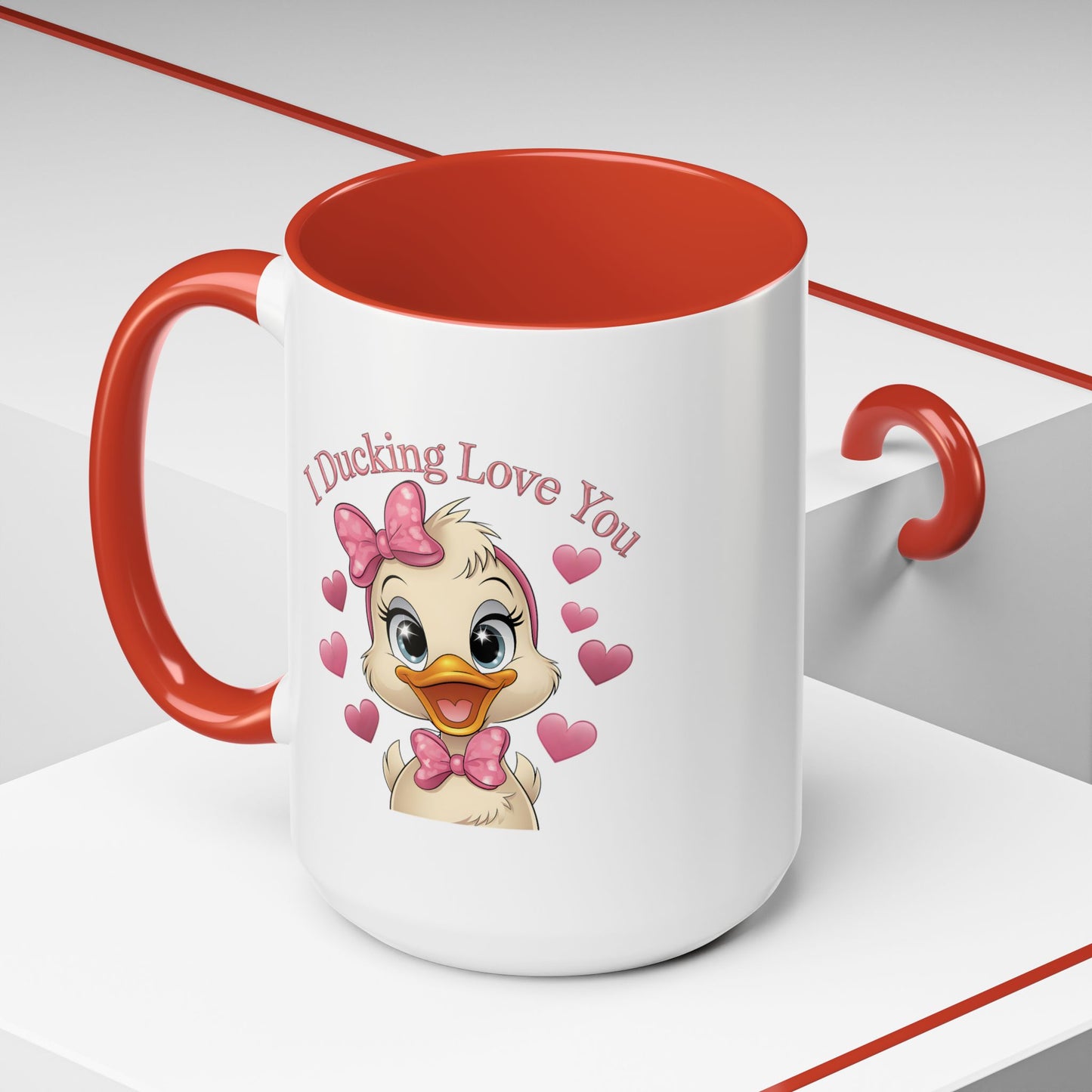 Valentine's Day Mug - I Ducking Love You