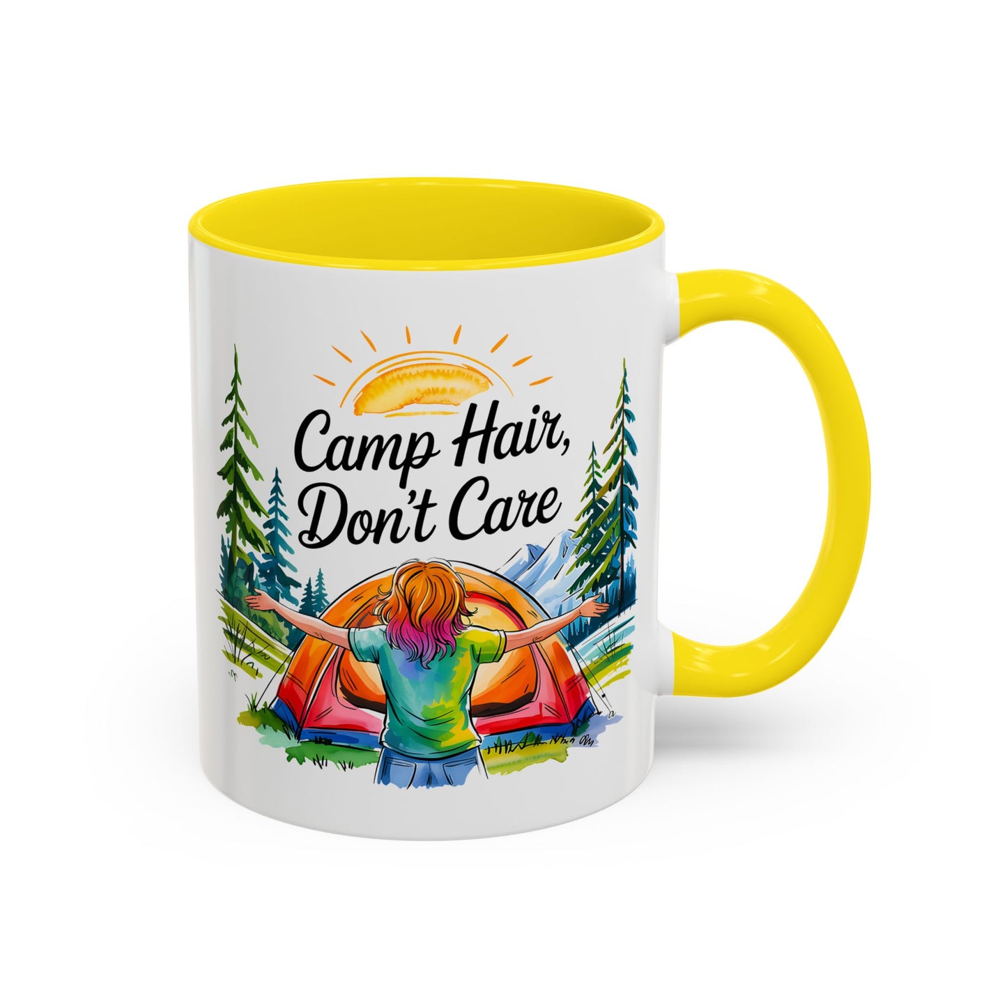 Adventure Mug - Camp Hair Don't Care