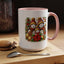 Christmas Mug - Gold Snowman Family 2