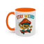 Humor Mug - Stay Weird Mushroom Skateboard