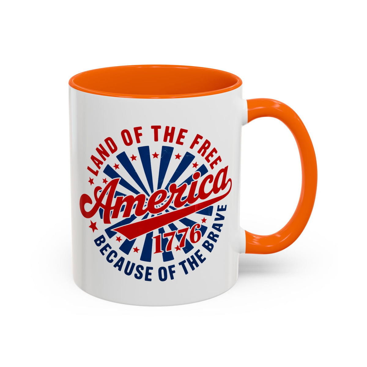 4th of July Mug - America 1776 Land of the Free