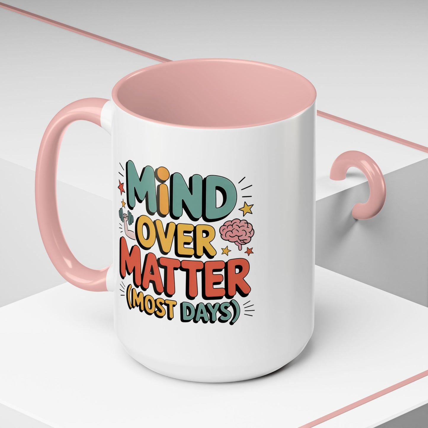Wellness Mug - Mind Over Matter Graphic