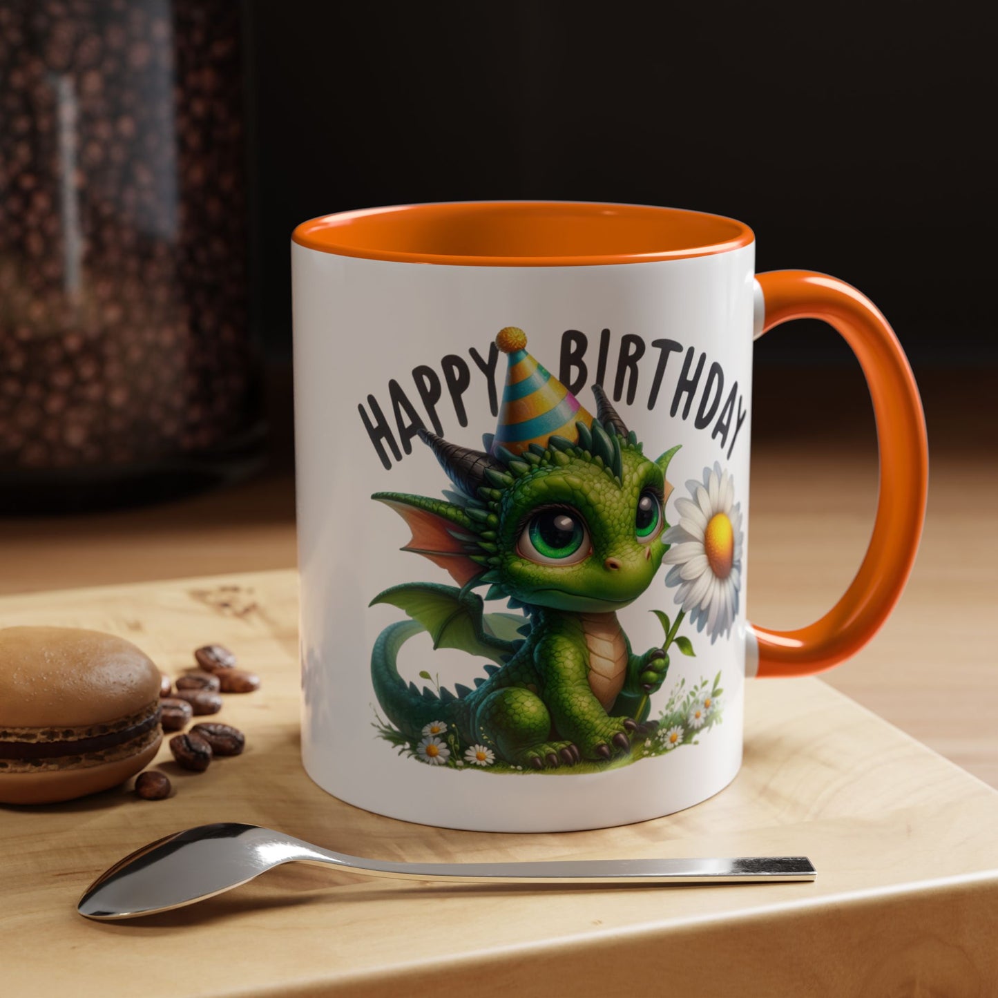Birthday Mug - Dragon Clipart