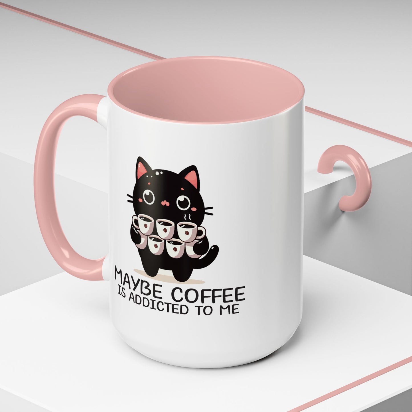 Animal Mug - Maybe Coffee is Addicted To Me