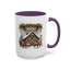 Christmas Mug - Reindeer Barn Sleigh Reindeer