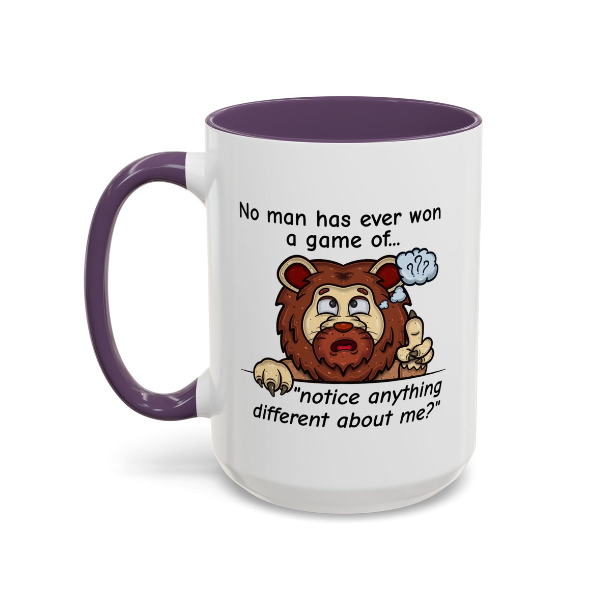 Humor Mug - No Man Has Ever Won a Game