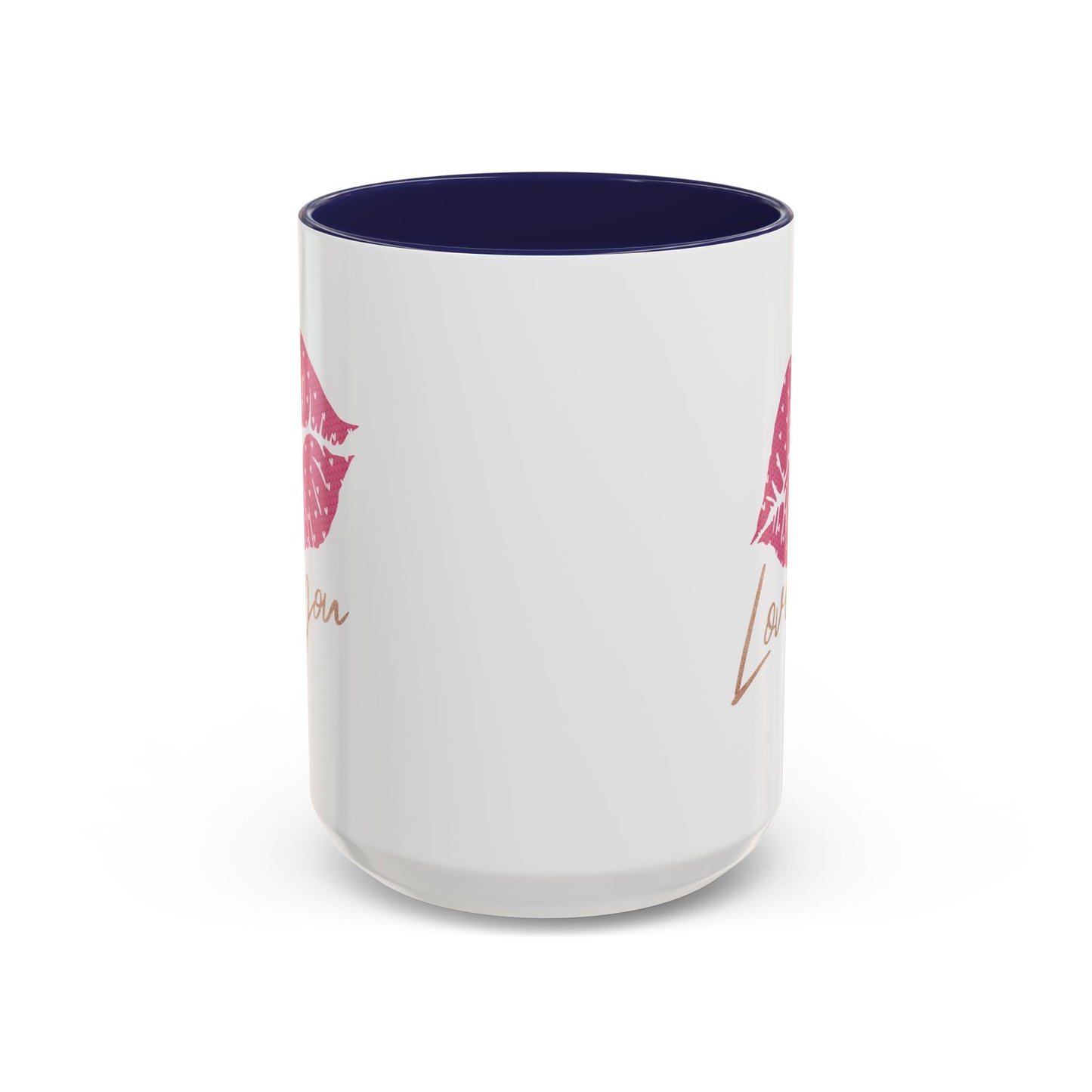 Valentine's Day Mug - Love You Lips Kiss