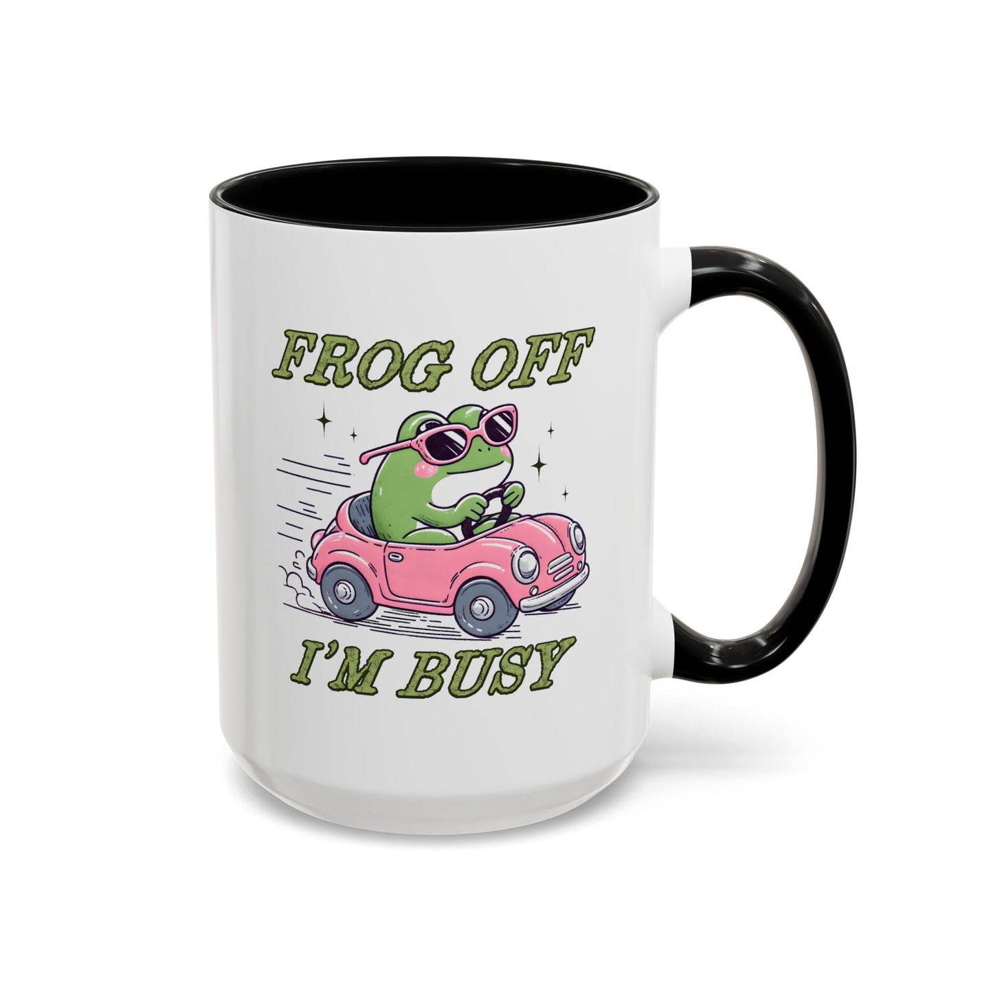 Humor Mug - Frog Off I'm Busy