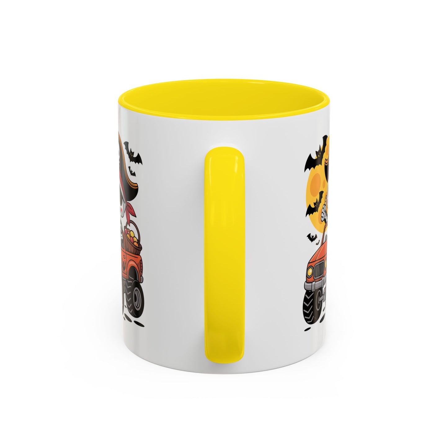 Halloween Mug - Driving Skeleton Pirate