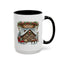 Christmas Mug - Reindeer Barn Sleigh Reindeer
