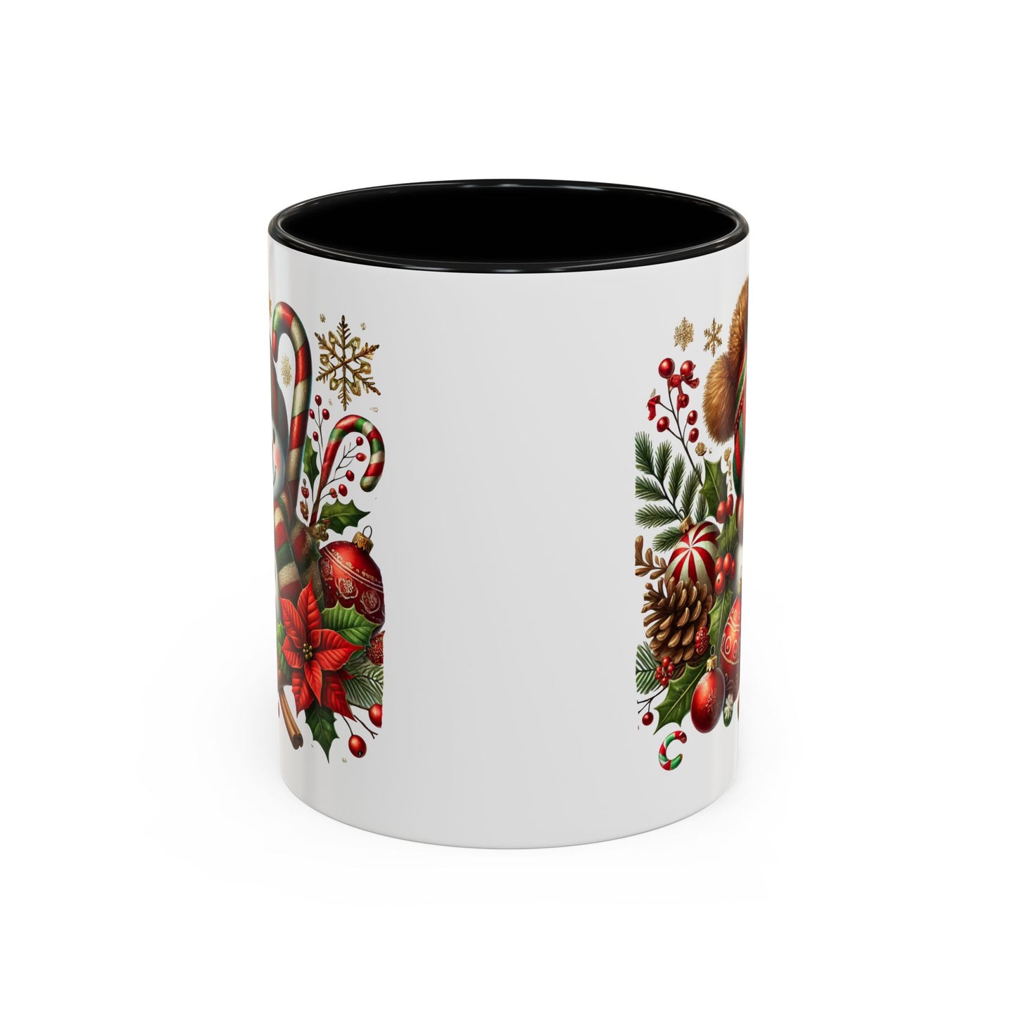 Christmas Mug - Red and Green Snowman 2