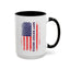 4th of July Mug - Happy Birthday America Flag